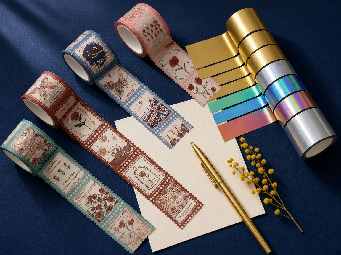 定制和纸胶带与烫金胶带