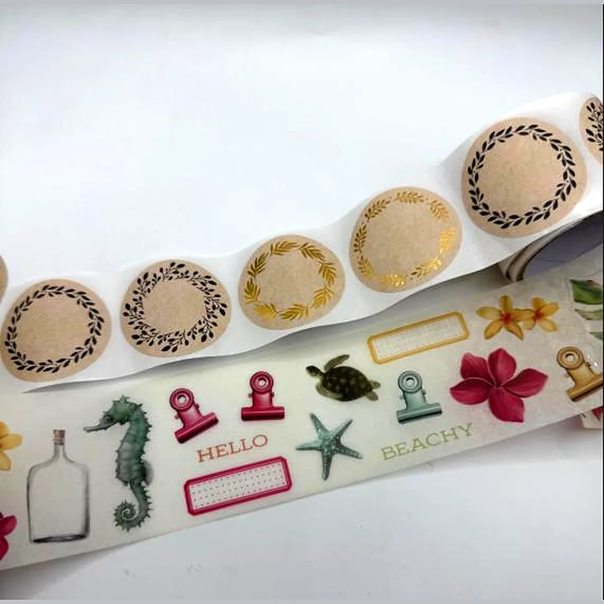 Stamp stickers & custom-shape stickers 2