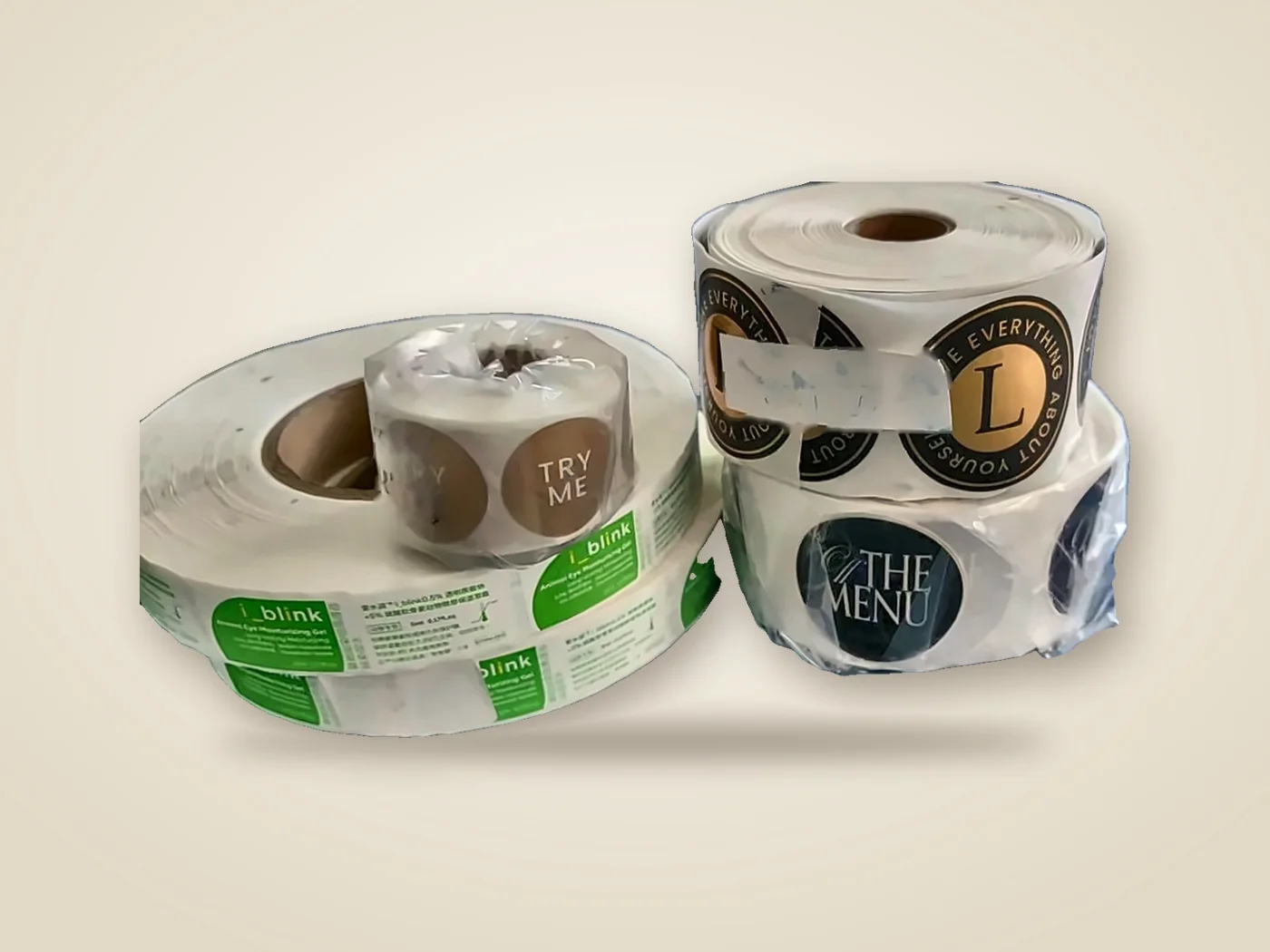 Roll labels & round stickers