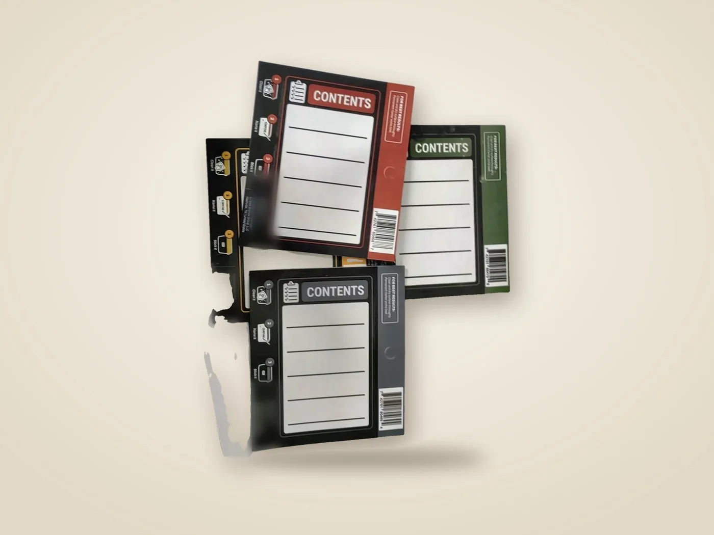 Storage & contents labels